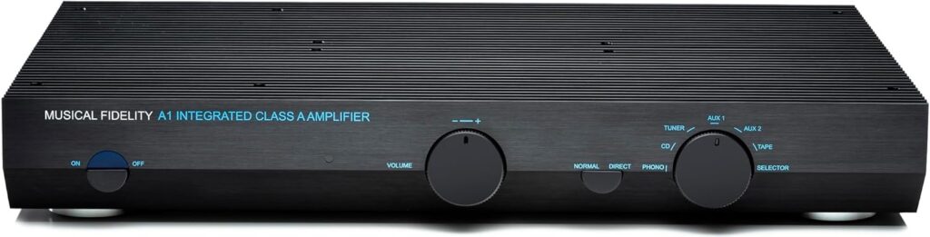 Musical Fidelity A1 Integrated Amplifier Front View