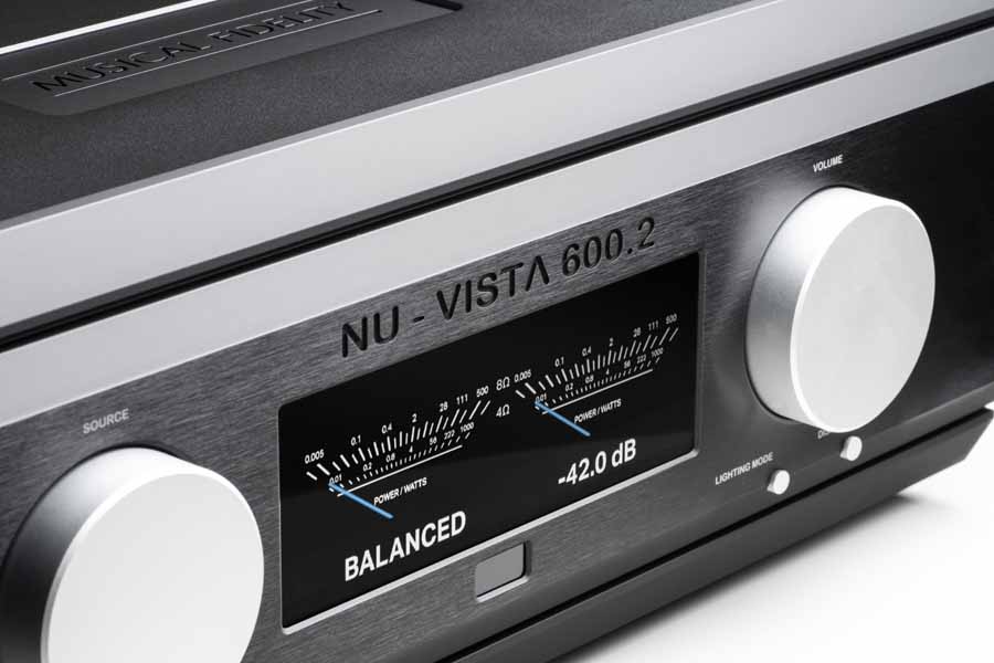 Musical Fidelity NuVista 600.2 Stereo Integrated Amplifier front view