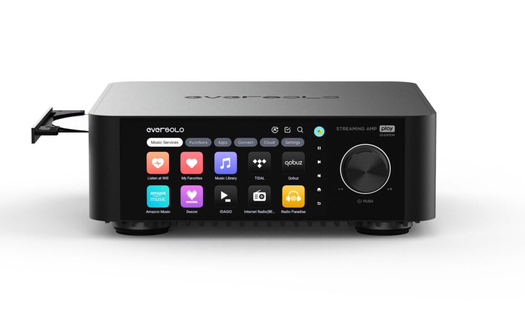 Eversolo Play all in one streaming amplifier front view