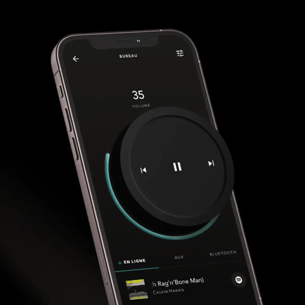 Devialet Astra Mobile App Interface