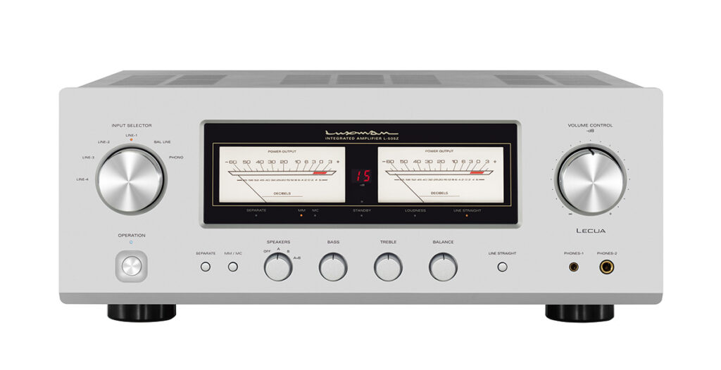 Luxman L-505Z Front Panel View and Buttons