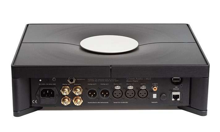 Grimm MU2 Back Panel Inputs and Outputs