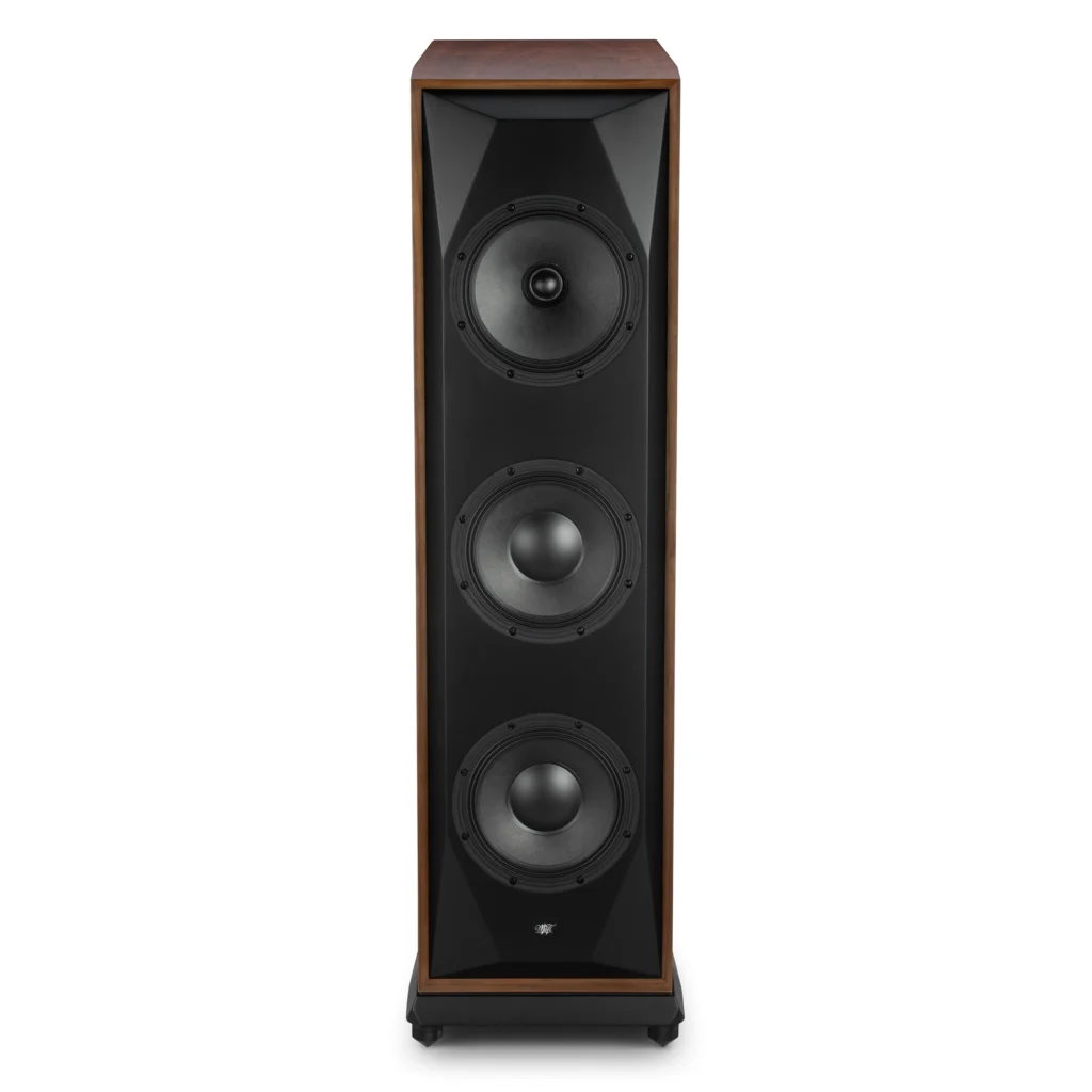 Woofers and Tweeters of the MoFi SourcePoint 888 in Black finish