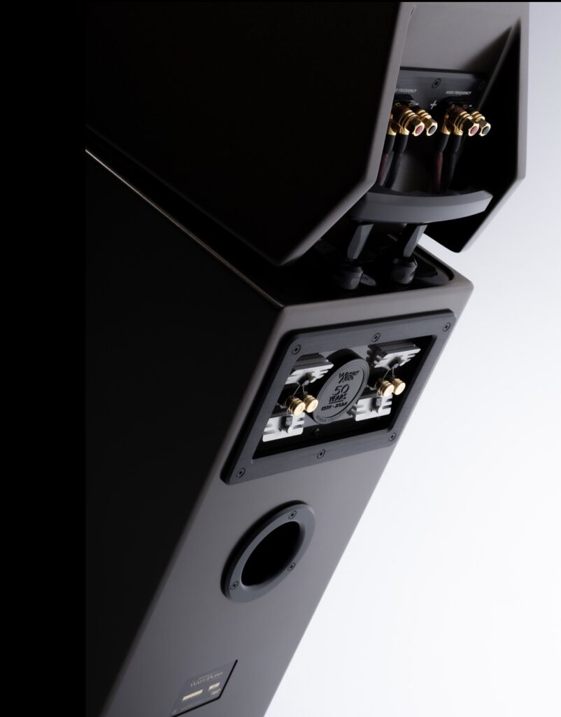 Wilson WATT Puppy in black finish, back panel view