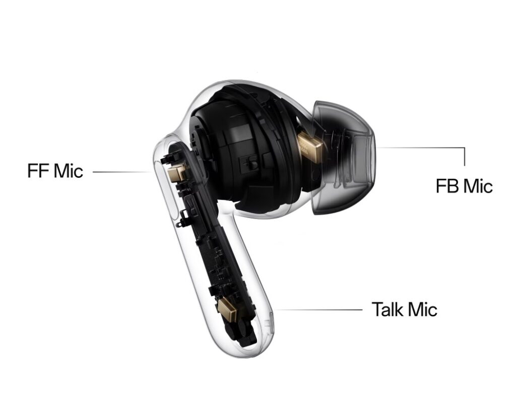 OnePlus Nord Buds 3 Pro earbuds microphones