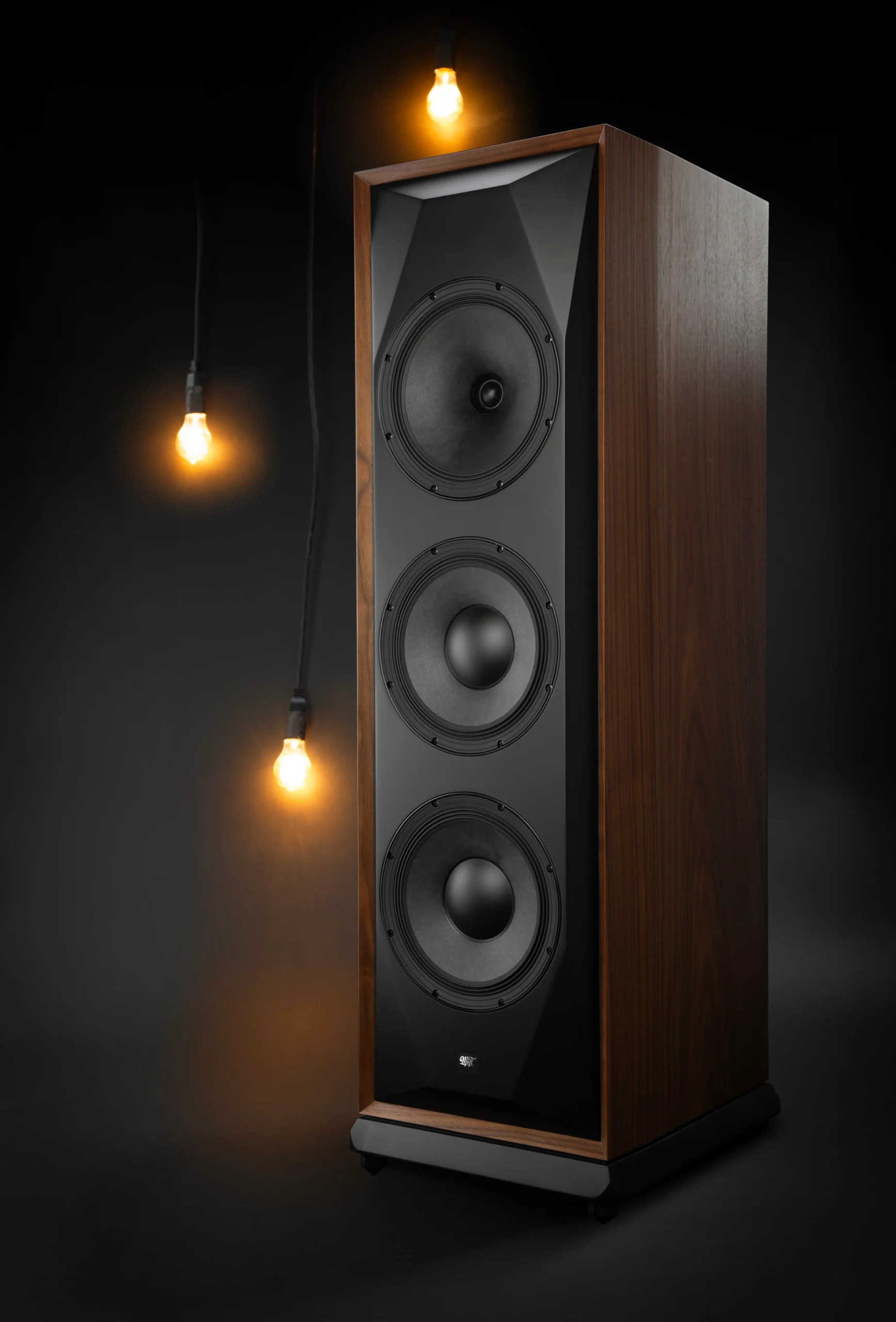 MoFi SourcePoint V10 Master Edition loudspeaker showcased under lights